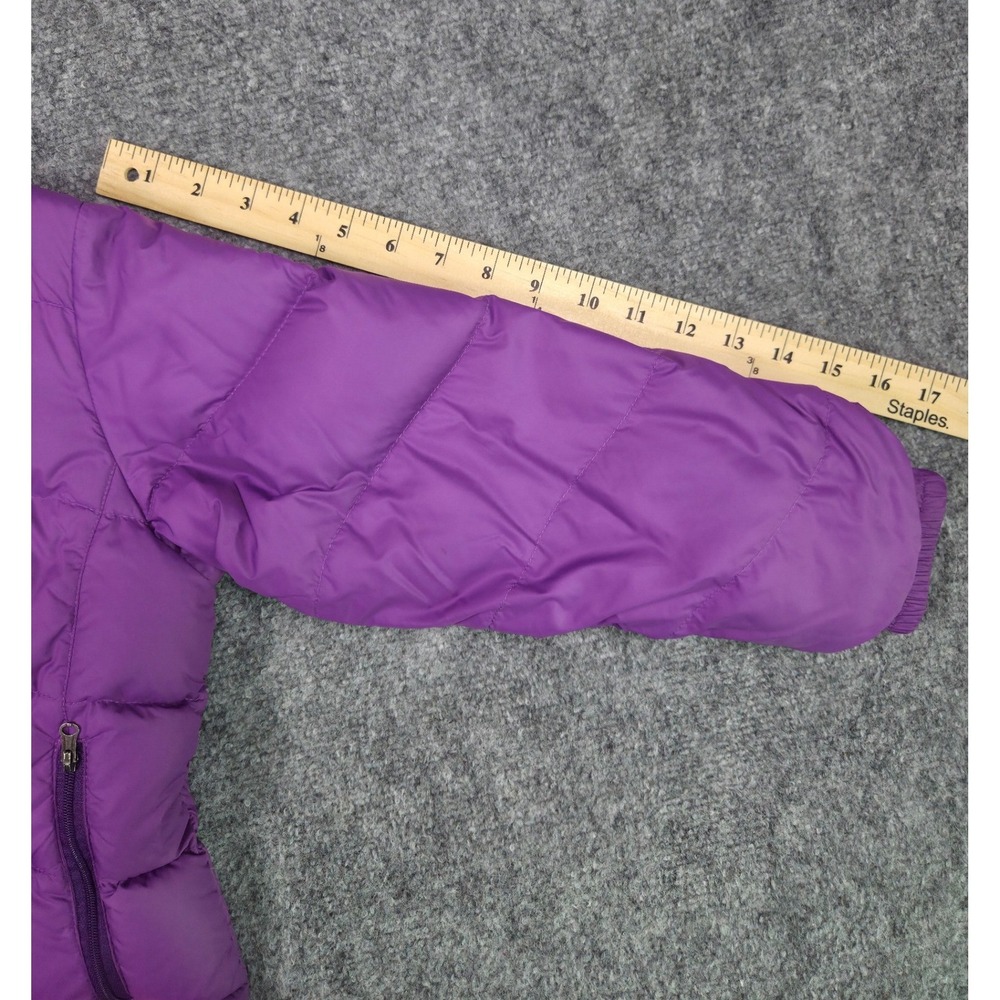 Mountain Hardwear Puffer Jacket Youth Small Purple Down Insulated Fleece Lined - Picture 5 of 11